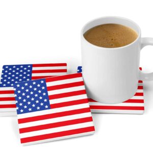 american flag coasters
