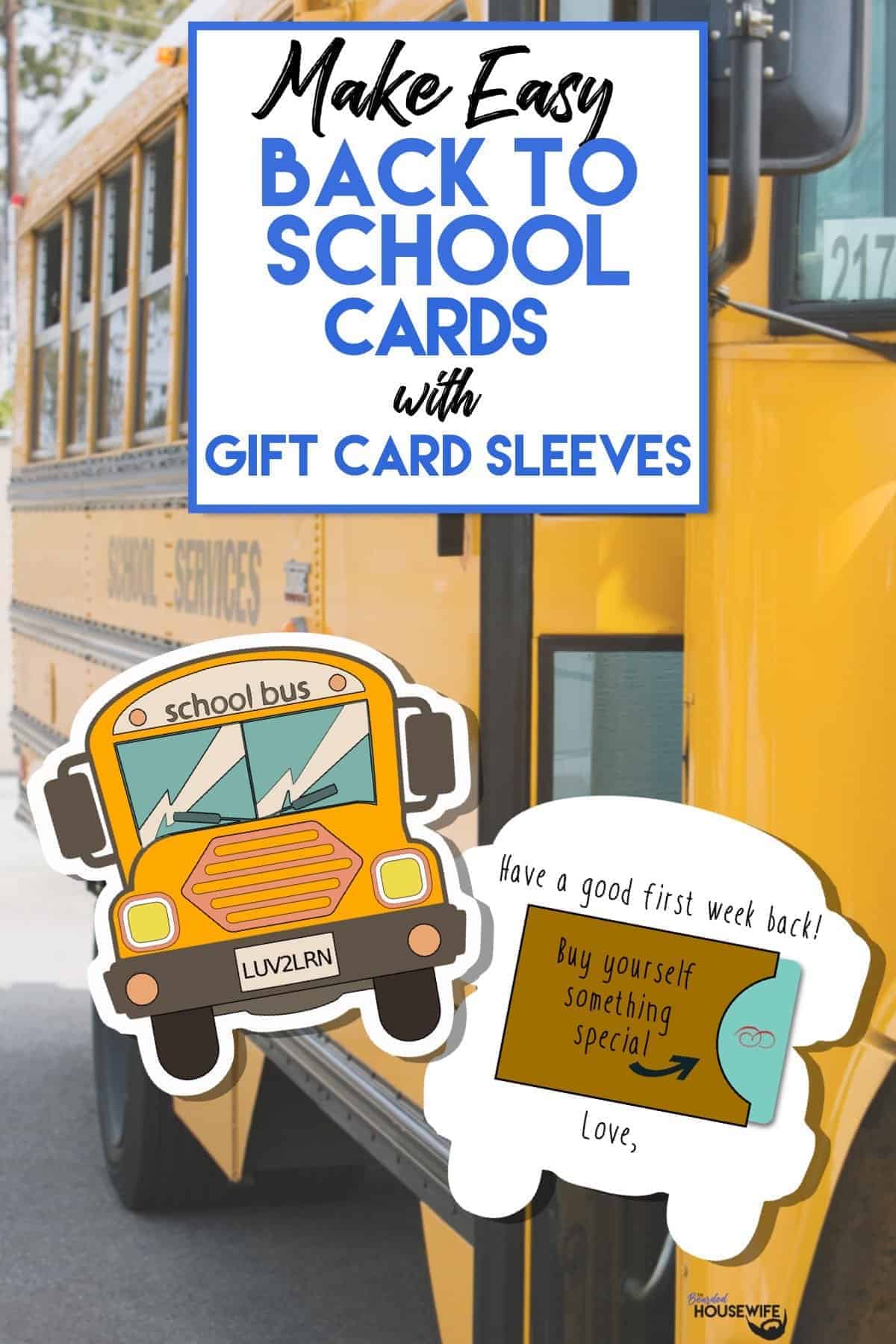 Easy Back to School Cards - The Bearded Housewife
