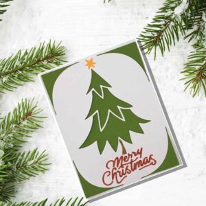 98. Christmas Tree Insert Card
