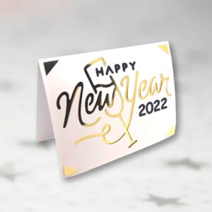 112. Happy New Year Insert Card