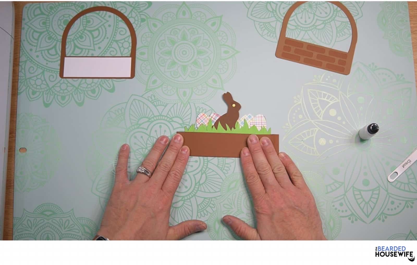 fold the box flat to make sure everything sits right