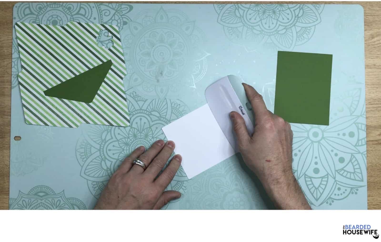burnish the fold with your scraper