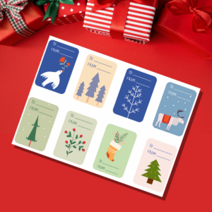 55. Holiday Gift Tags