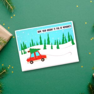 151. Christmas Tree Slider Card