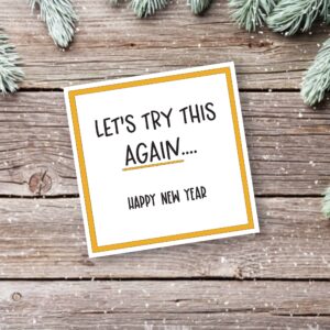 496. Let's Try This Again Card