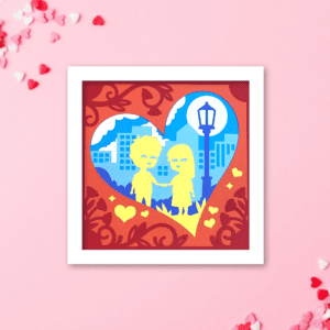 Love in the City Shadow Box