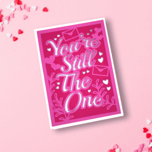 You're Still The One Layered Card