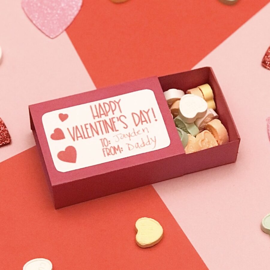 62. Valentines Matchbox The Bearded Housewife