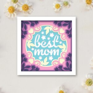 654. Mother's Day Shadow Box 3