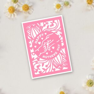 656. Mother's Day Layered Card 1