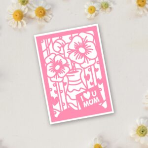 657. Mother's Day Layered Card 2