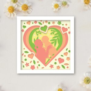 652. Mother's Day Shadow Box 1