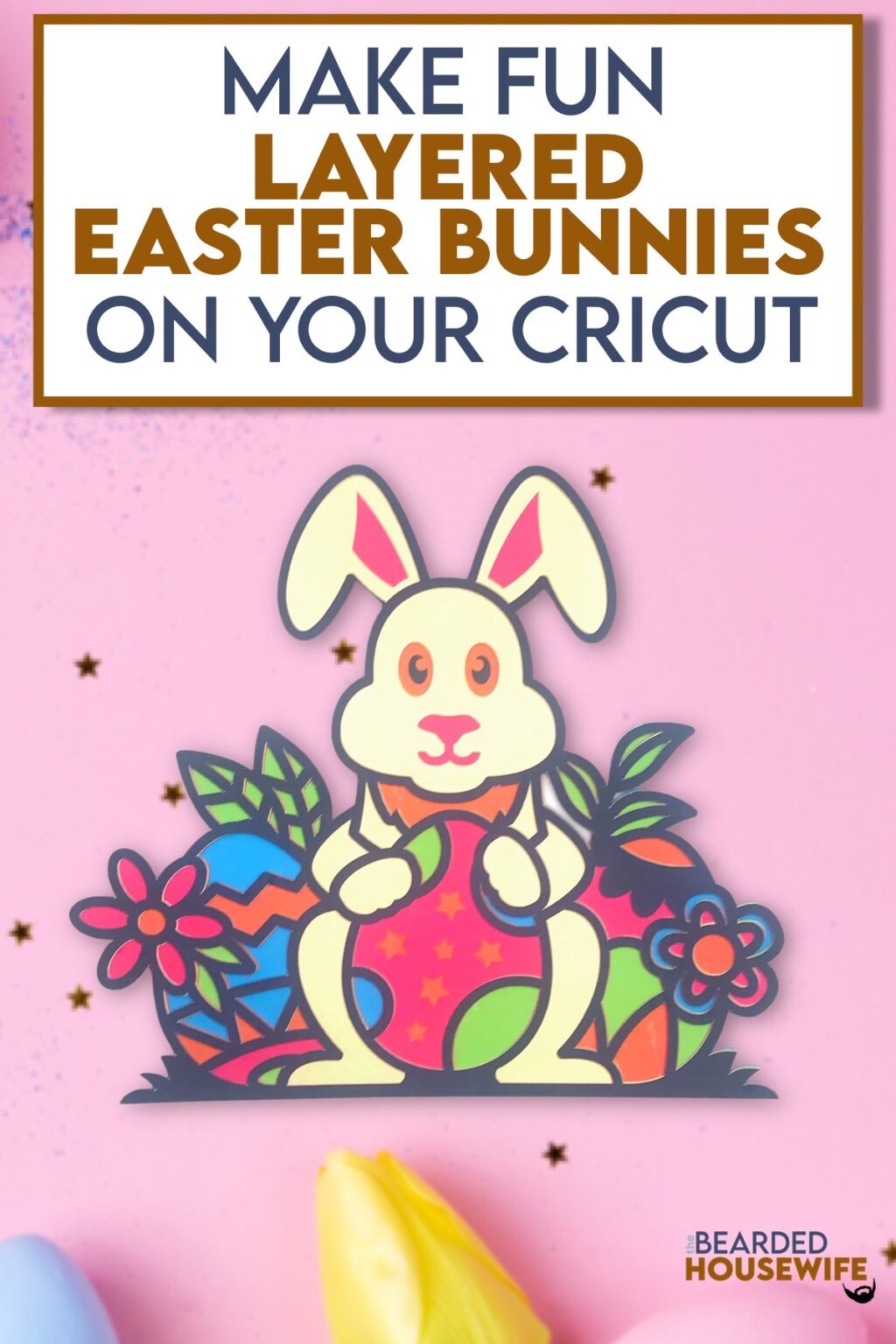 How to Make Easy Layered Easter Bunnies - The Bearded Housewife
