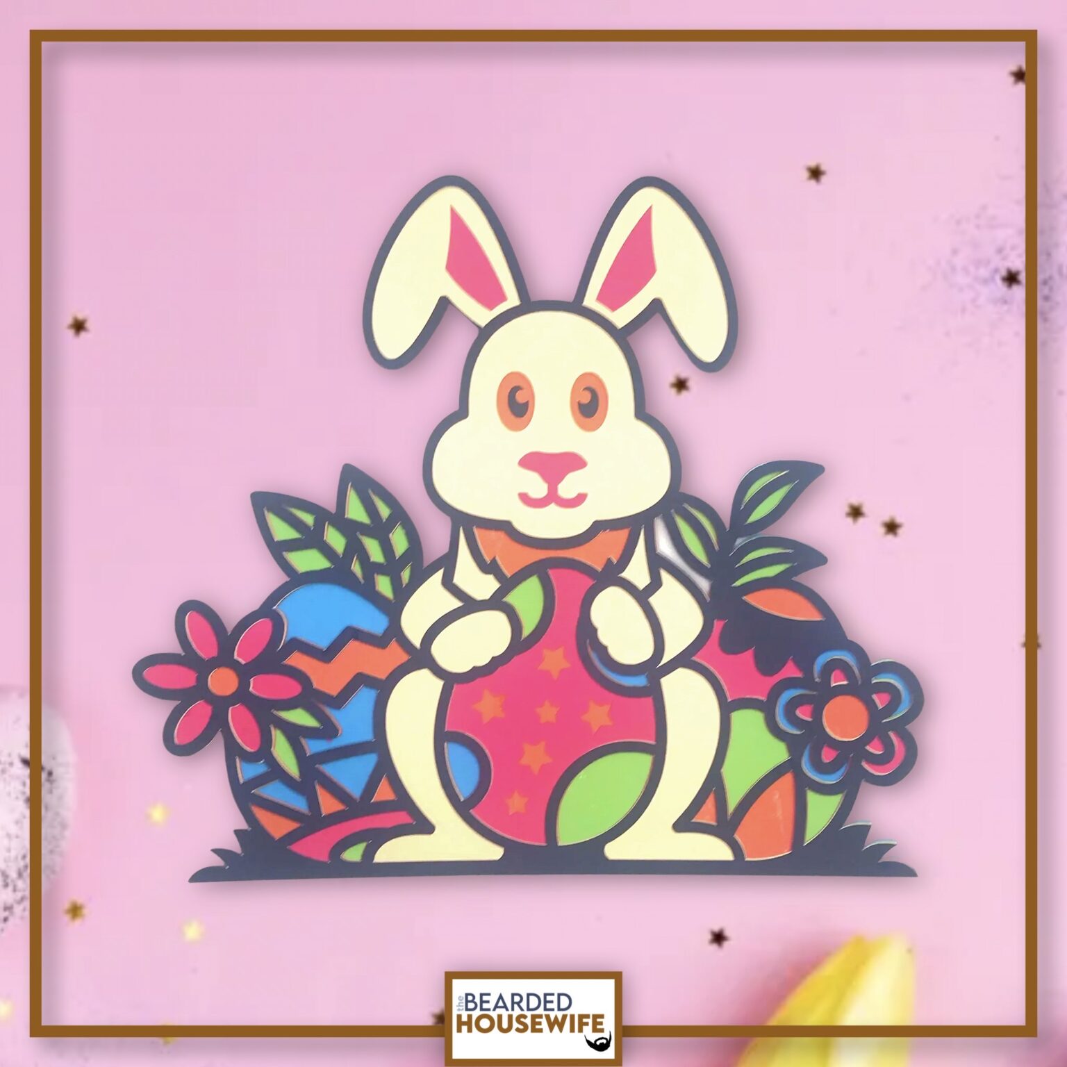 How to Make Easy Layered Easter Bunnies - The Bearded Housewife