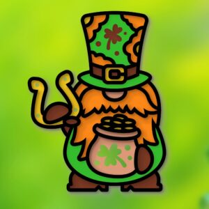 563. St. Patrick's Day Gnome Boy