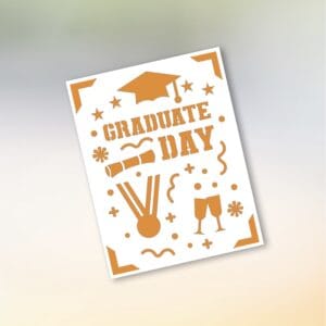 176. Graduate Day Insert Card