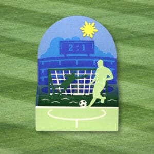 717. Soccer Box Card