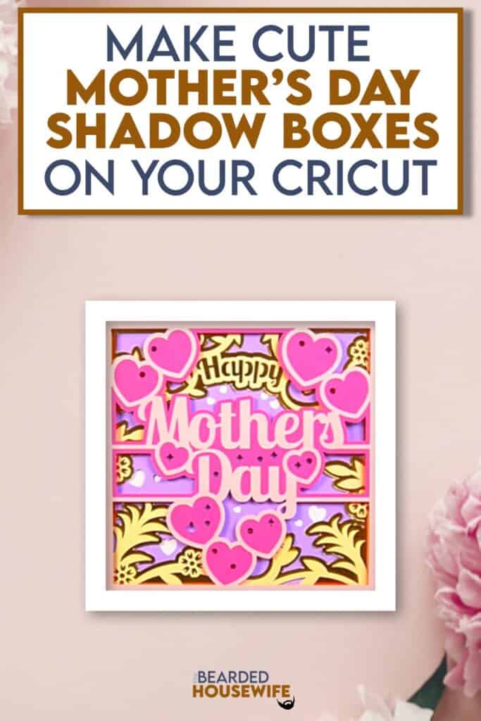 Mother's day best sale shadow box