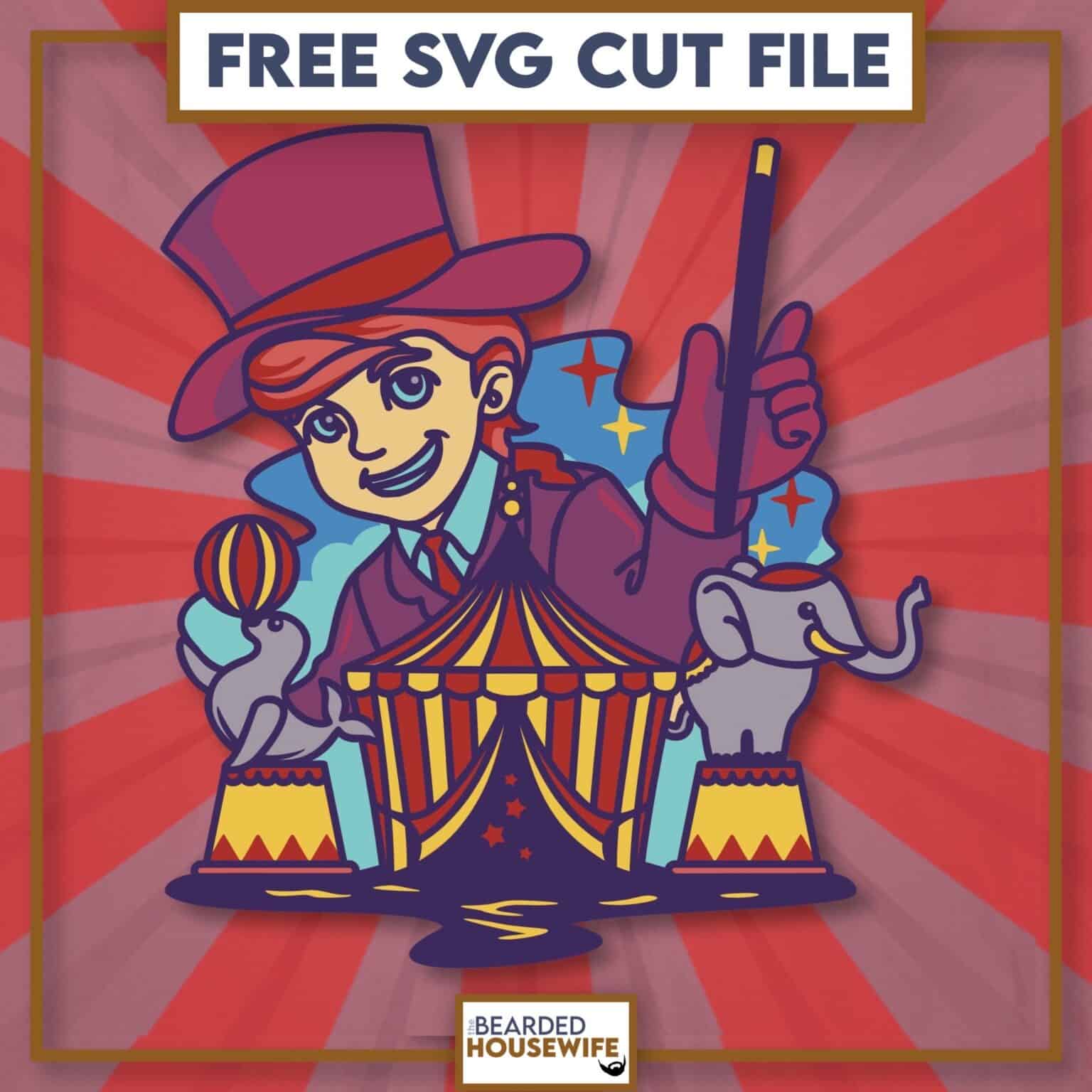 How to Make Circus Layered Paper Crafts The Bearded Housewife