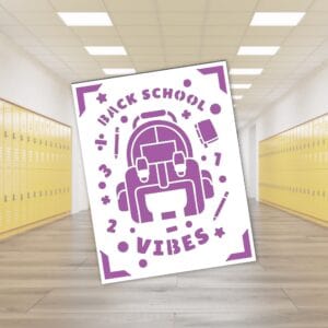 302. Back to School Vibes Insert Card