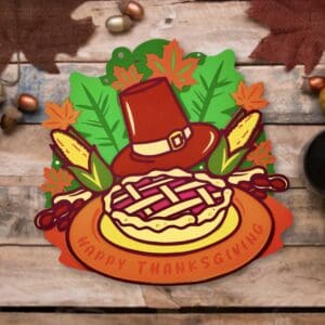 422. Thanksgiving Layered Paper Craft