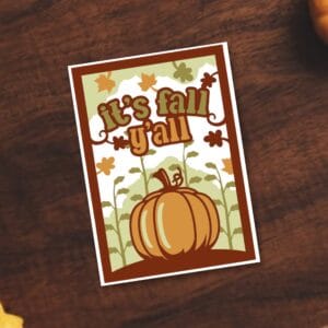 434. It's Fall Layered Card