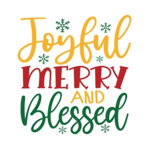 480. Joyful Merry & Blessed