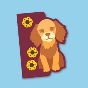 513. Doggie Side Edge Card 1