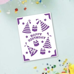 529. Birthday Party Insert Card