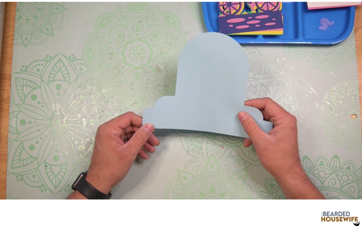 How to Make Pretty Box Cards for Spring - The Bearded Housewife