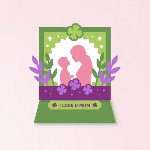 683. Mother's Day Easel Card