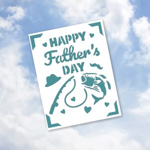 748. Father's Day Fishing Insert Card