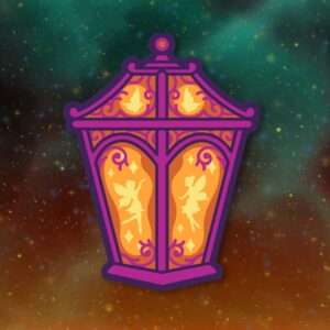 901. Fairy Lantern Layered Paper Craft