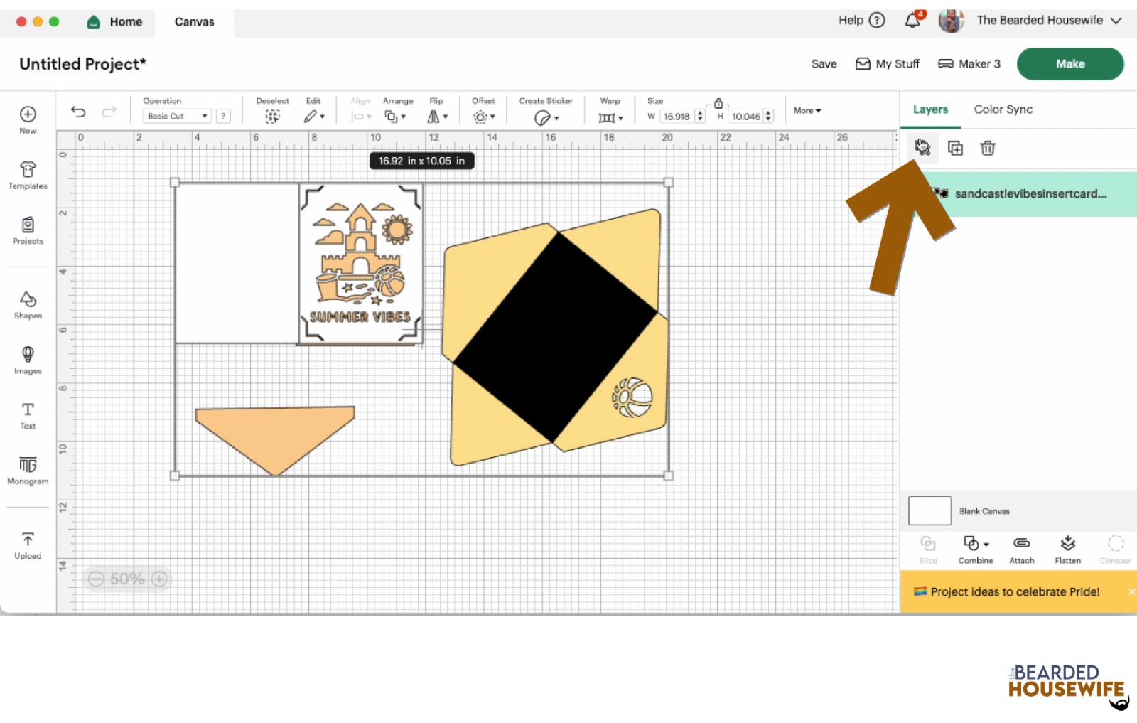 ungroup the design