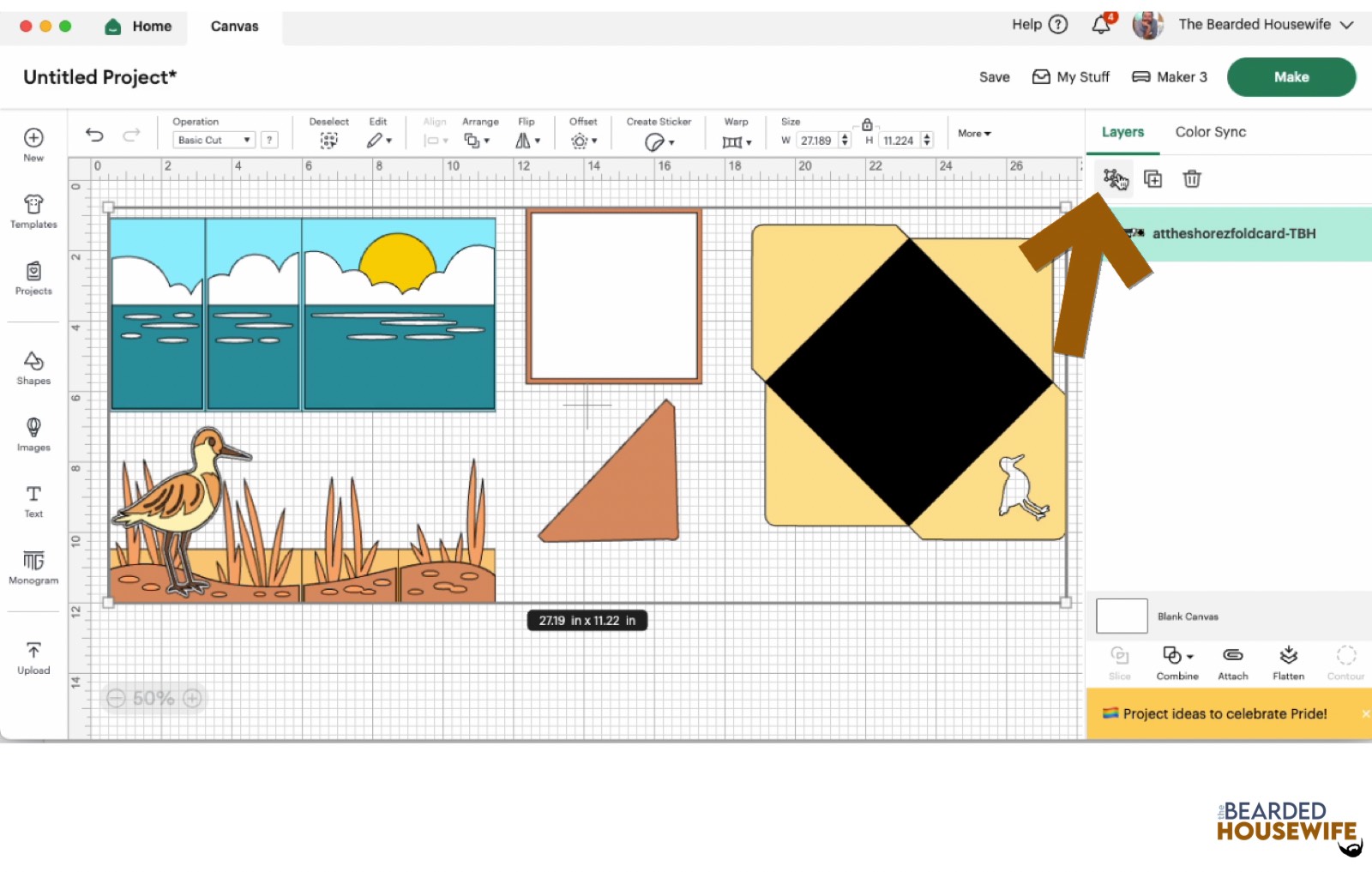 ungroup the design