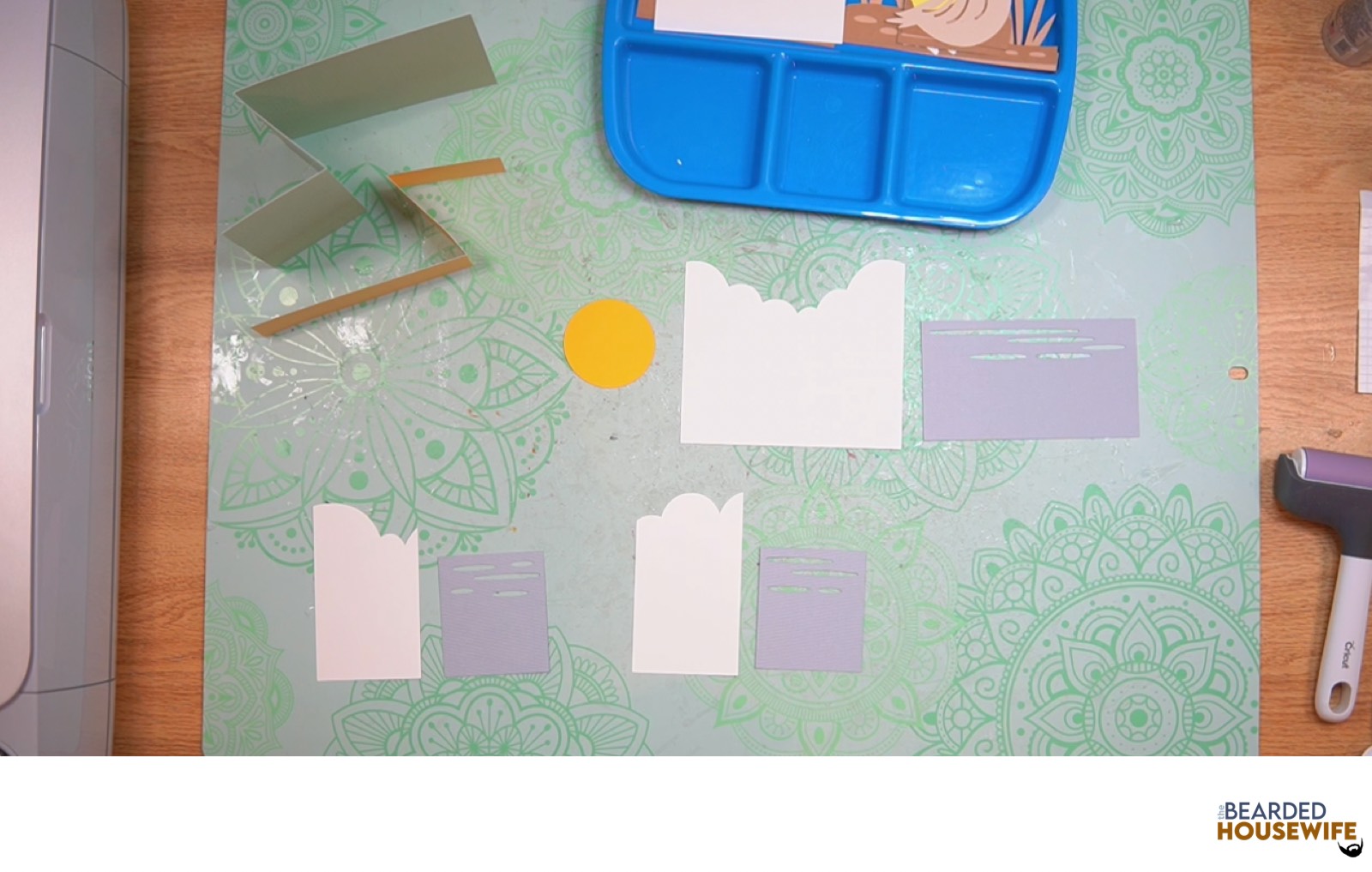 layer the inside cover panels