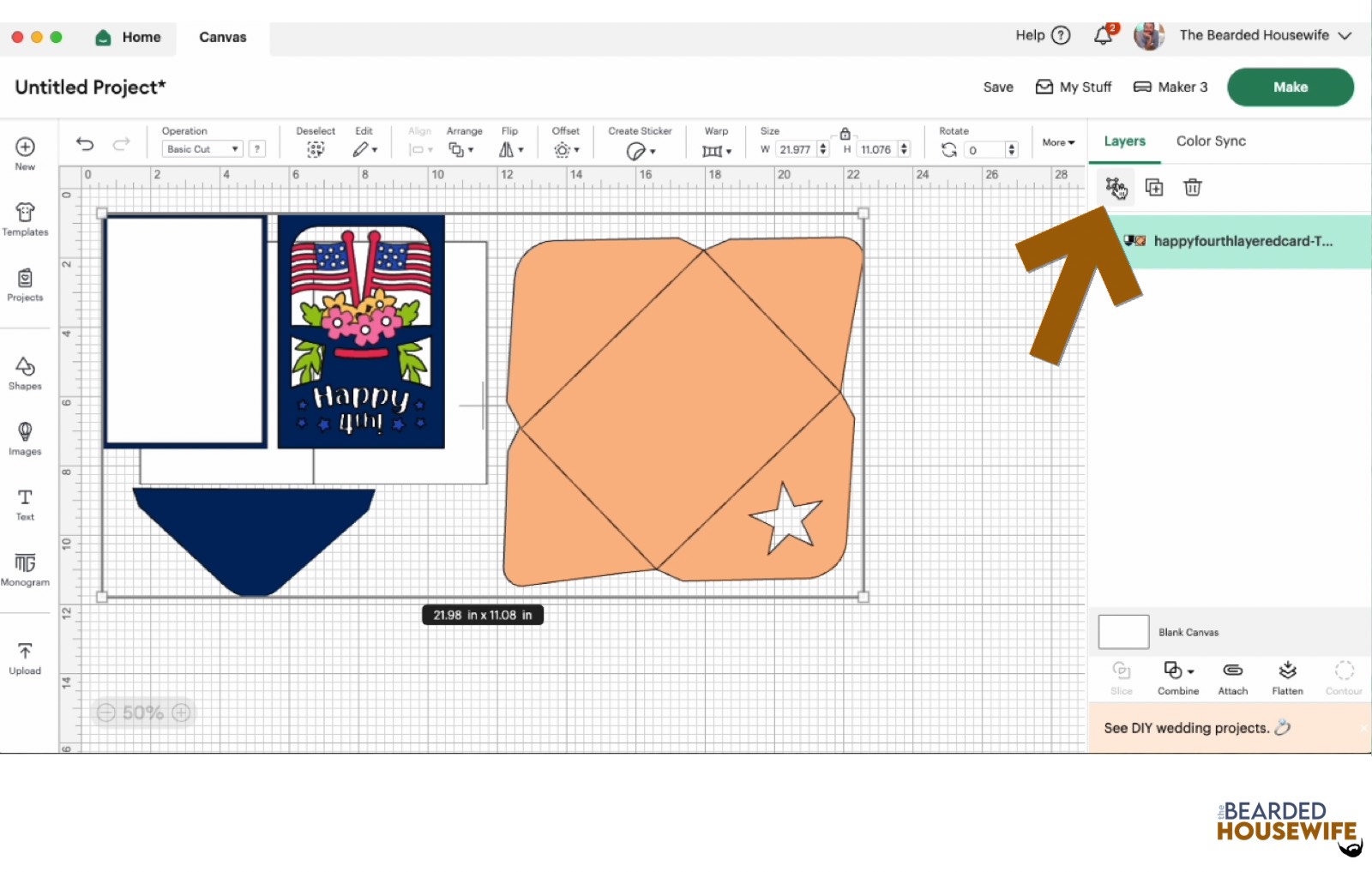 ungroup the design