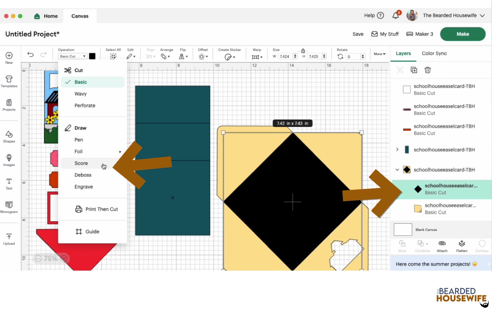 find the envelope and convert to score