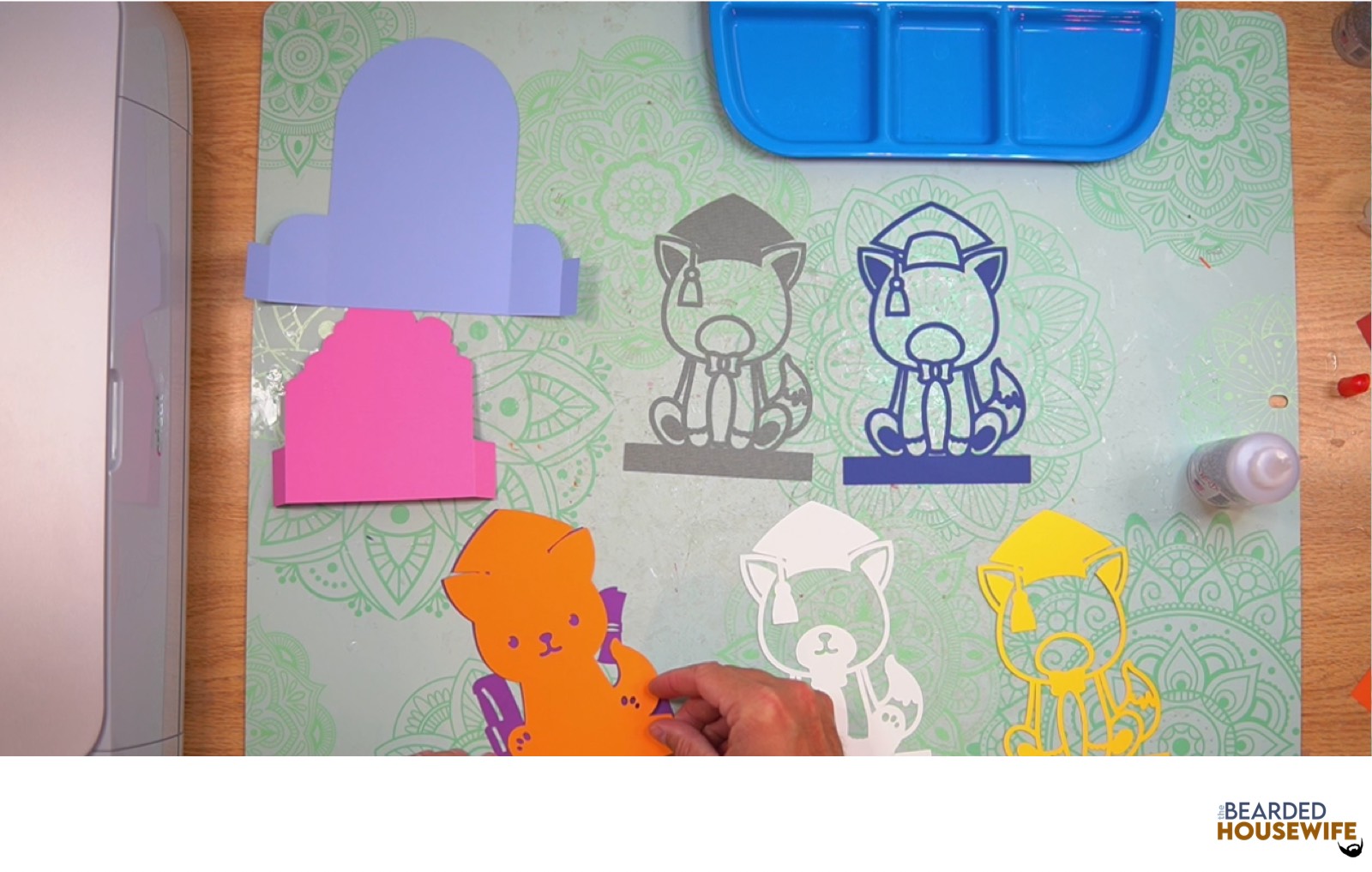 layer the front cover panel