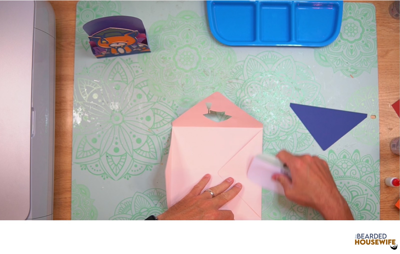 burnish with your scraper