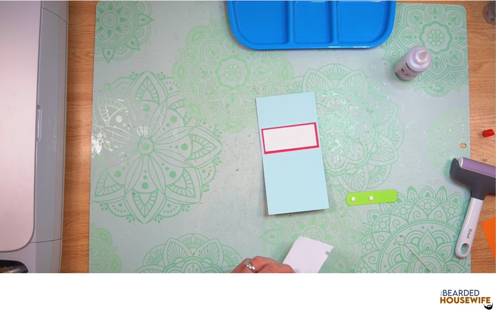 add foam squares behind the sentiment layer