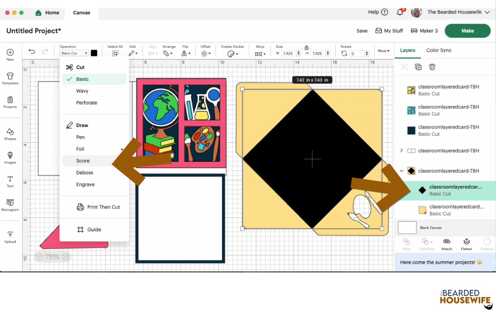 find the envelope and convert to score