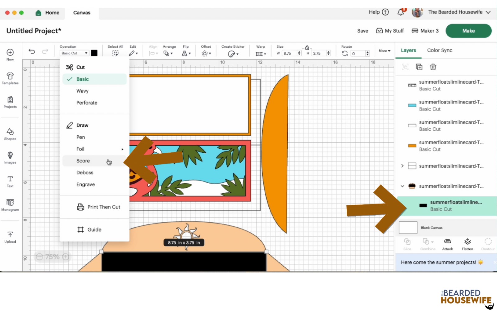 find the envelope and convert to score