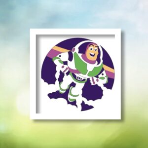 948. Space Ranger Shadow Box