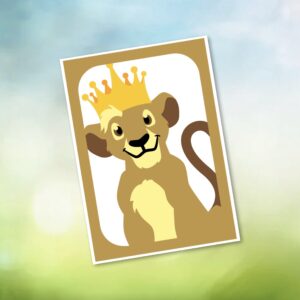 944. Future King Layered Card