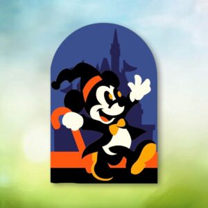 945. Halloween Mickey Box Card
