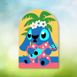 949. Stitch on the Ukulele Box Card