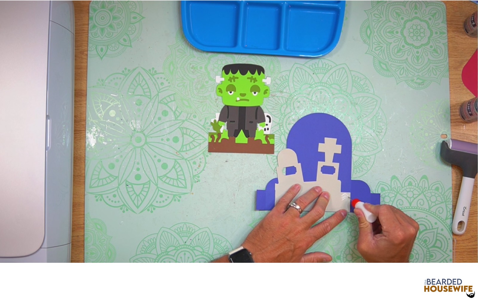 add glue to the right tab