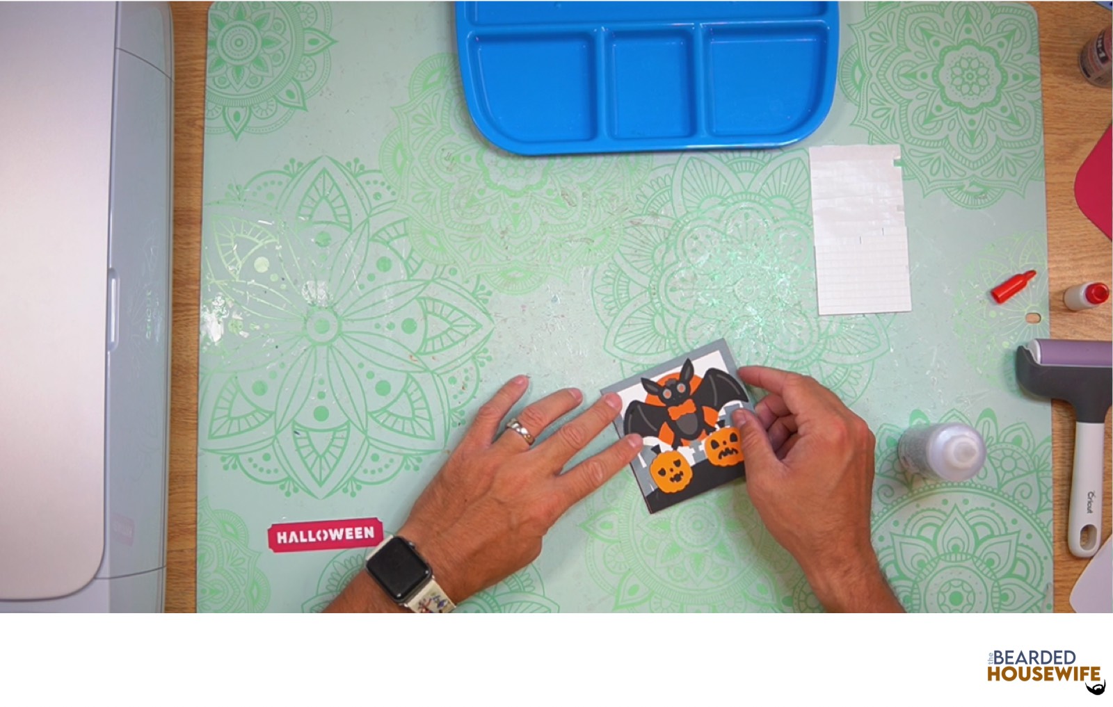 attach the front cover panel