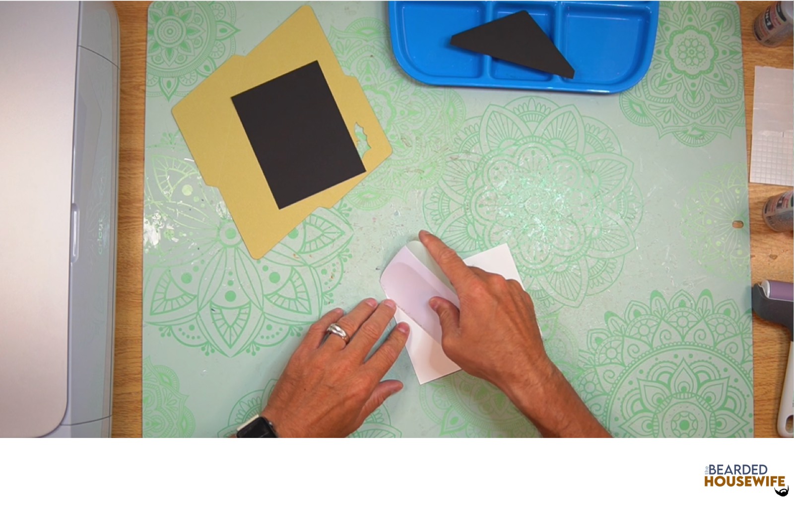 burnish with your scraper